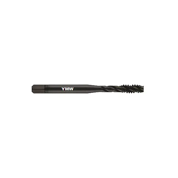 Budget YMW 374617 M4-0.7 Size, D4 Thread Limit, Modified/Semi Bottoming Chamfer, 3 Flute, Black Oxide Vanadium High Speed Steel, Right Hand Cut Spiral Fluted Tap