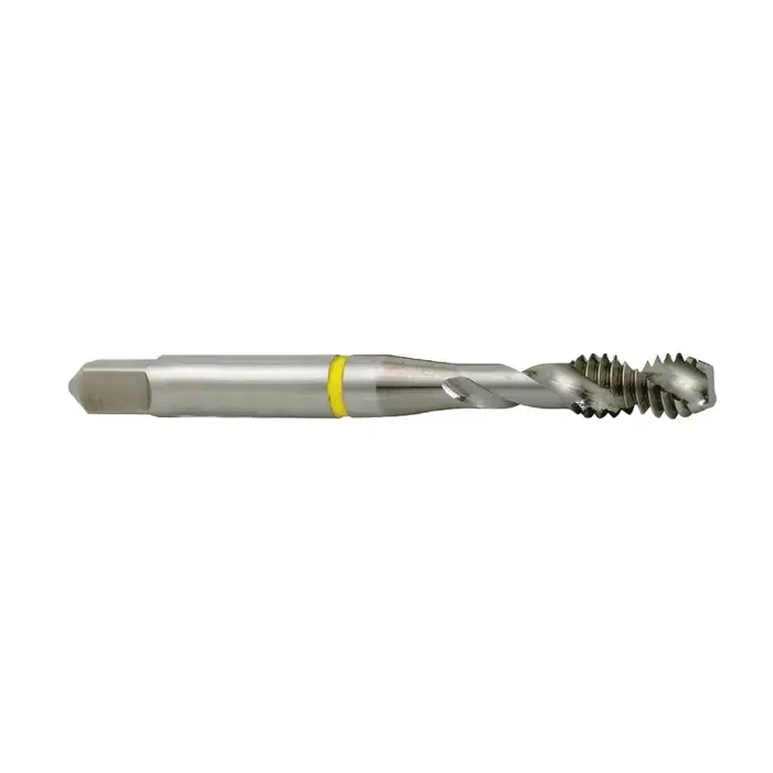 Secure Checkout T&O 12-678-220 10-32 Size, H3 Thread Limit, Modified/Semi Bottoming Chamfer, 2 Flute, Bright Vanadium High Speed Steel, Right Hand Cut Spiral Fluted Tap