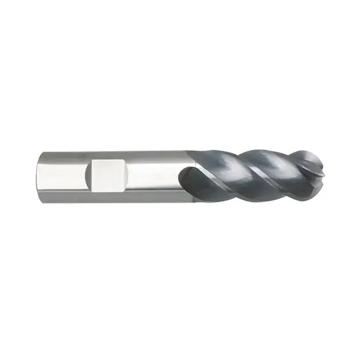 NIAGARA N09444 3/4" Size, 1-1/2" LOC, 4 Flute, Solid Carbide Ball End Mill Professional Grade