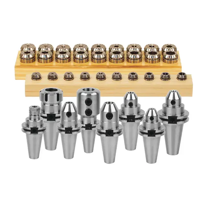 SHARK TOOLS ER16 & ER32 CAT 40, 36 Piece Collet Chuck Holder Set Clearance