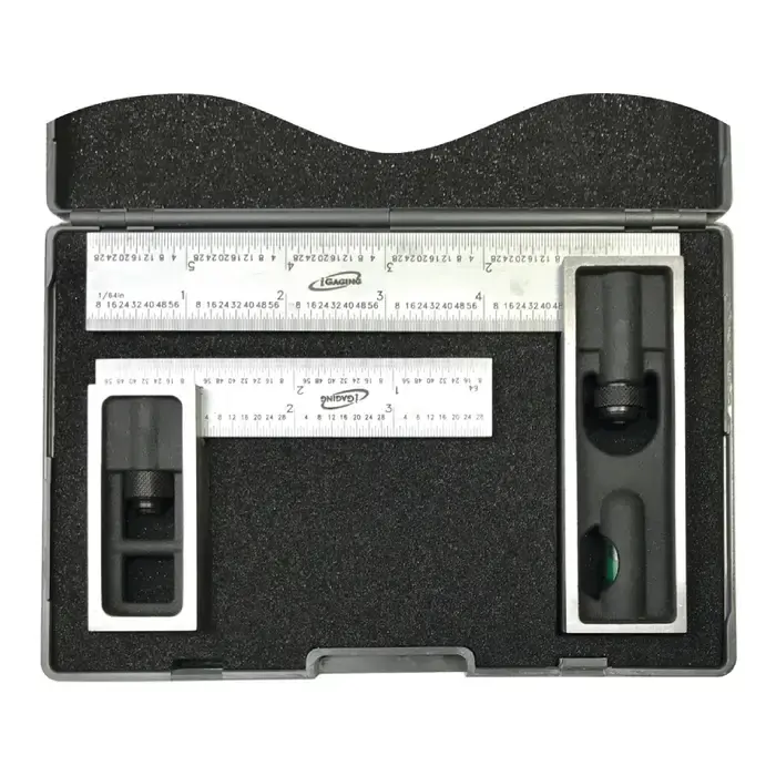 IGAGING 34-4466 4" & 6" Blade, 4R (8ths, 16ths, 32nds, 64ths) Graduation, Double Square Premium