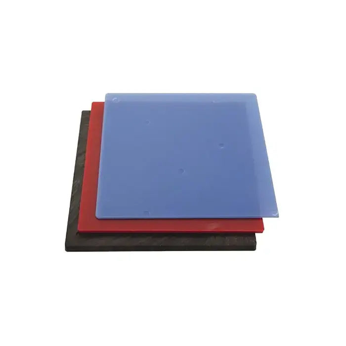 PRECISION BRAND 06505 0.125" Thick, 4" Width, Red Plastic Shim Stock Brand New