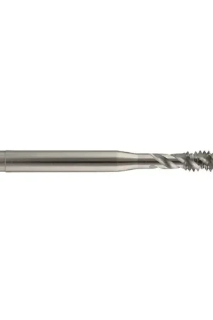 Direct From Factory YMW 3/8"-16 Size, H3 Thread Limit, Modified/Semi Bottoming Chamfer, 3 Flute, Bright Vanadium High Speed Steel, Right Hand Cut Spiral Fluted Tap