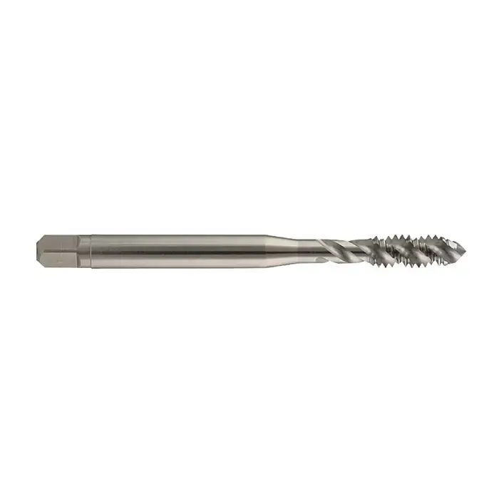 New Arrival YMW 1/2"-13 Size, H3 Thread Limit, Modified/Semi Bottoming Chamfer, 3 Flute, Bright Vanadium High Speed Steel, Right Hand Cut Spiral Fluted Tap