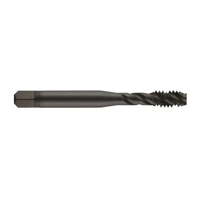 YMW 384609 10-24 Size, H3 Thread Limit, Modified/Semi Bottoming Chamfer, 3 Flute, Black Oxide Vanadium High Speed Steel, Right Hand Cut Spiral Fluted Tap Cheap