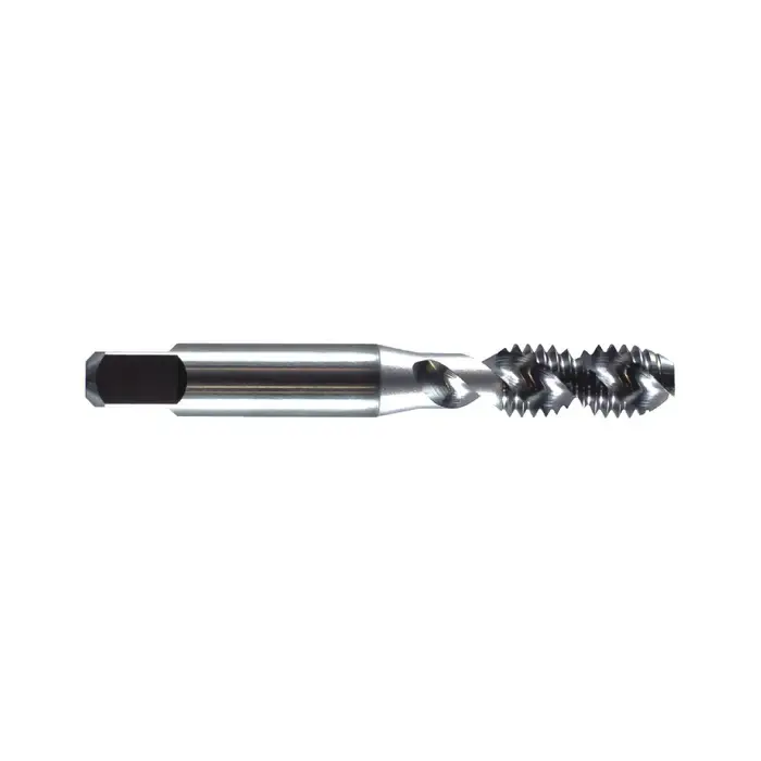 REGAL 076860MS M3-0.5 Size, D3 Thread Limit, Modified/Semi Bottoming Chamfer, 2 Flute, Chrome H.S.S E, Right Hand Cut Spiral Fluted Tap Best Seller
