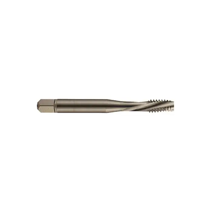 Certified YMW 387629 8-32 Size, H4 Thread Limit, Bottoming Chamfer, 3 Flute, Nitride Surface Toughening Treatment Vanadium High Speed Steel, Right Hand Cut Spiral Fluted Tap
