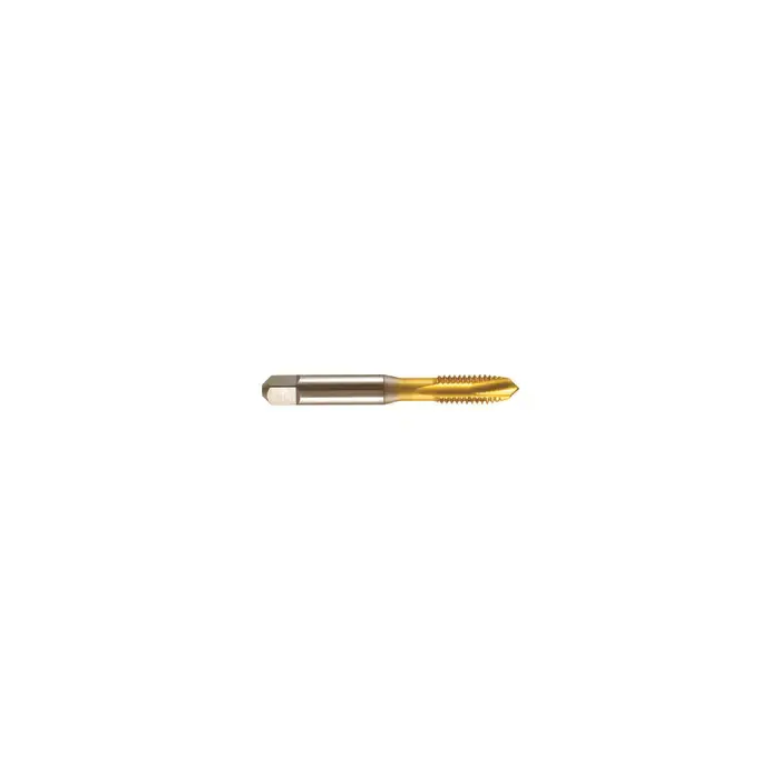 Next Day Delivery REGAL 073466MS M10-1.25 Size, D5 Thread Limit, Bottoming Chamfer, 3 Flute, TiN H.S.S E, Right Hand Cut Spiral Fluted Tap