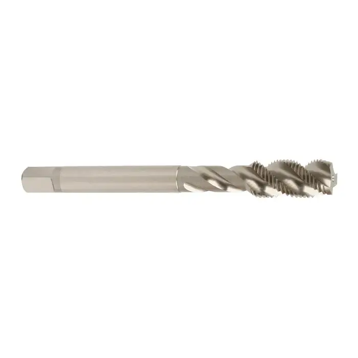 Time-Limited YMW 10-32 Size, H2 Thread Limit, Modified/Semi Bottoming Chamfer, 3 Flute, Bright Vanadium High Speed Steel, Right Hand Cut Spiral Fluted Tap