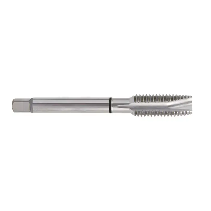 YG1 M8-1.25 Size, D5 Thread Limit, Plug Chamfer, 3 Flute, Bright High Speed Steel EX, Right Hand Cut Spiral Pointed Tap Special Discount