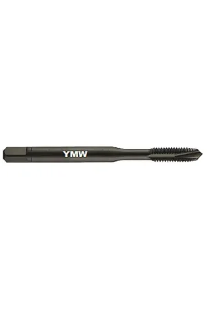 Certified YMW 372633 M18-2.5 Size, D7 Thread Limit, Plug Chamfer, 3 Flute, Black Oxide Vanadium High Speed Steel, Right Hand Cut Spiral Pointed Tap