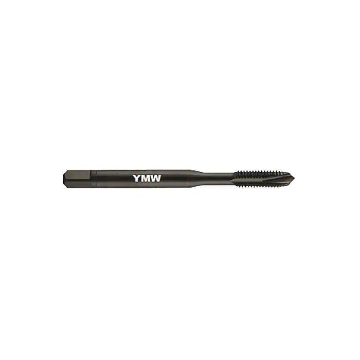 High Quality YMW 372620 M6-1 Size, D5 Thread Limit, Plug Chamfer, 3 Flute, Black Oxide Vanadium High Speed Steel, Right Hand Cut Spiral Pointed Tap