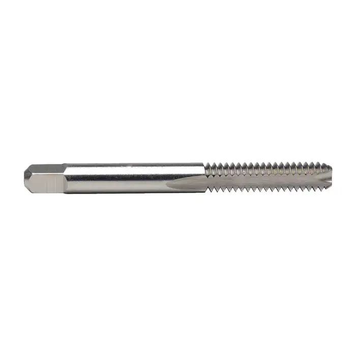 Fresh Stock T&O 12-724-035 10-32 Size, H3 Thread Limit, Bottoming Chamfer, 2 Flute, Bright High Speed Steel, Right Hand Cut Spiral Pointed Tap