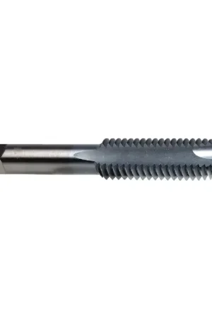 Popular TTC PRODUCTION USA MADE 12-920-100 10-24 Size, H3 Thread Limit, Plug Chamfer, 2 Flute, Chrome High Speed Steel, Right Hand Cut Spiral Pointed Tap