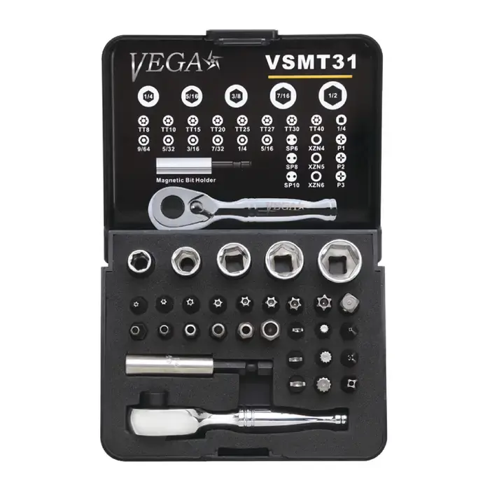 Best Seller VEGA VSMT31 Driver Bit Set Type, 31 No. of Pieces Bit Assortment