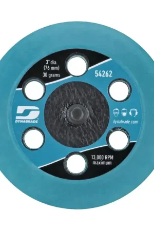 Price Drop DYNABRADE 54262 3" Diameter Disc Pad Abrasive Disc Accessory - For Use With 3" Discs