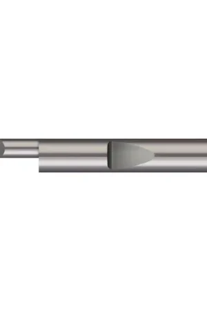 Clearance MICRO 100 QBT-060400 .060" Min Bore Diam, .400" Max Bore Depth, 3/16" Shank Diam., Solid Carbide Boring Bar