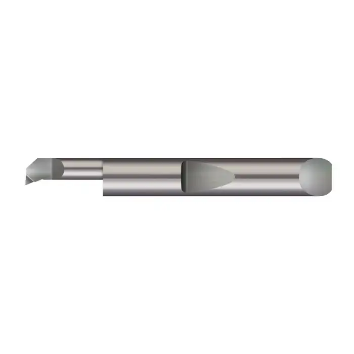 Clearance MICRO 100 QBT-060400 .060" Min Bore Diam, .400" Max Bore Depth, 3/16" Shank Diam., Solid Carbide Boring Bar