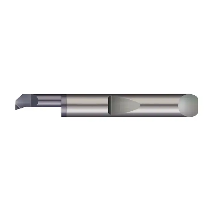 Same Day Shipping MICRO 100 QBT-060400X .060" Min Bore Diam, .400" Max Bore Depth, 3/16" Shank Diam., Solid Carbide Boring Bar