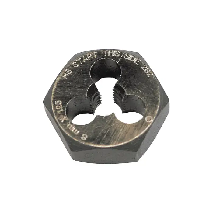Must Have VIKING 3/8"-24 ANSI Thread Type Hi-Molybdenum Tool Steel Hexagon Die