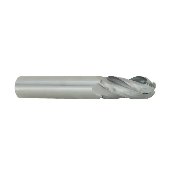 While Supplies Last RUSHMORE USA 100218 1/16" Size, 3/16" LOC, 4 Flute, Solid Carbide Ball End Mill