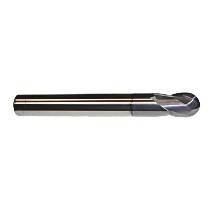 Hassle-Free Returns CERATIZIT 12180928 1/2" Size, 1/2" LOC, 2 Flute, Solid Carbide Ball End Mill
