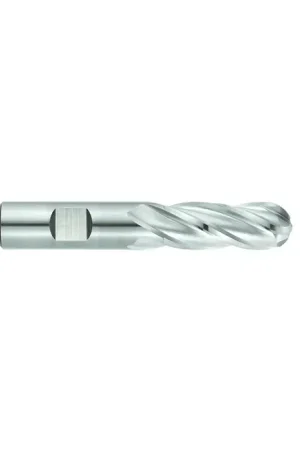 Today Only NIAGARA N88698 1-1/4" Size, 2" LOC, 6 Flute, M42 8% Cobalt Ball End Mill