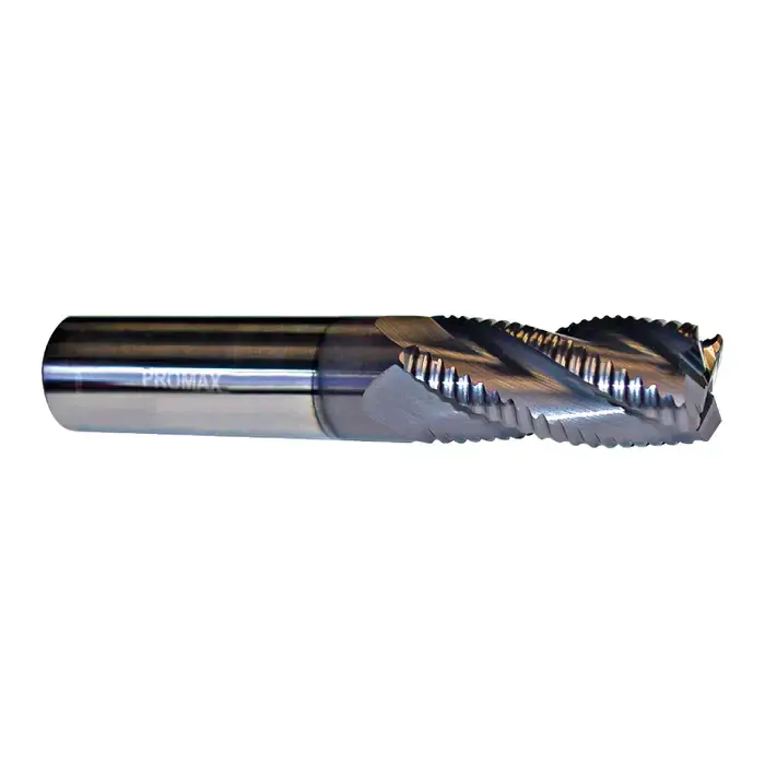 Express Delivery CERATIZIT 12179539 7/16" Size, 1" LOC, 4 Flute, Solid Carbide Roughing End Mill
