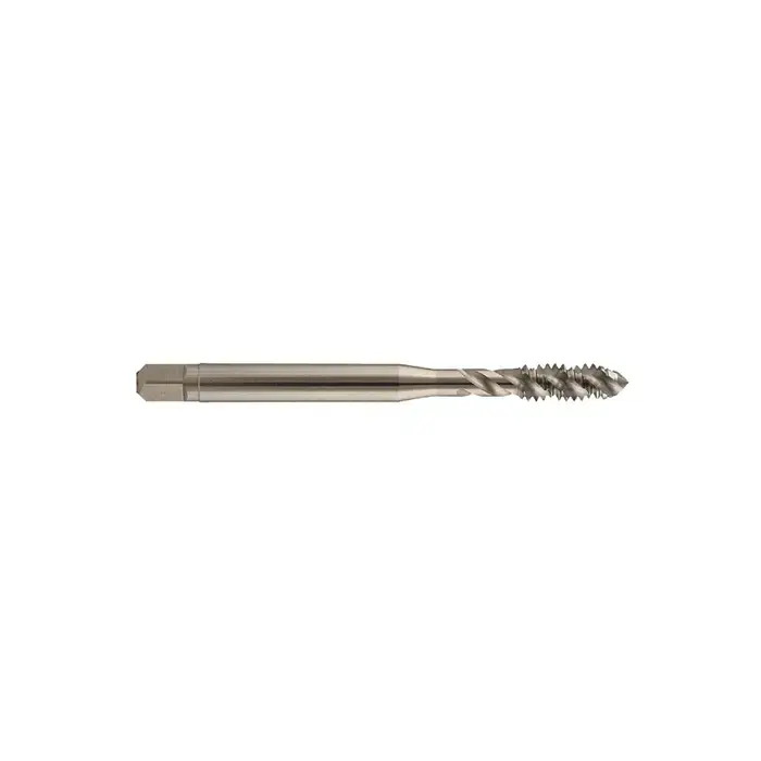 YMW M8-1.25 Size, D5 Thread Limit, Modified/Semi Bottoming Chamfer, 4 Flute, Black Oxide Vanadium High Speed Steel, Right Hand Cut Spiral Fluted Tap Seasonal Sale