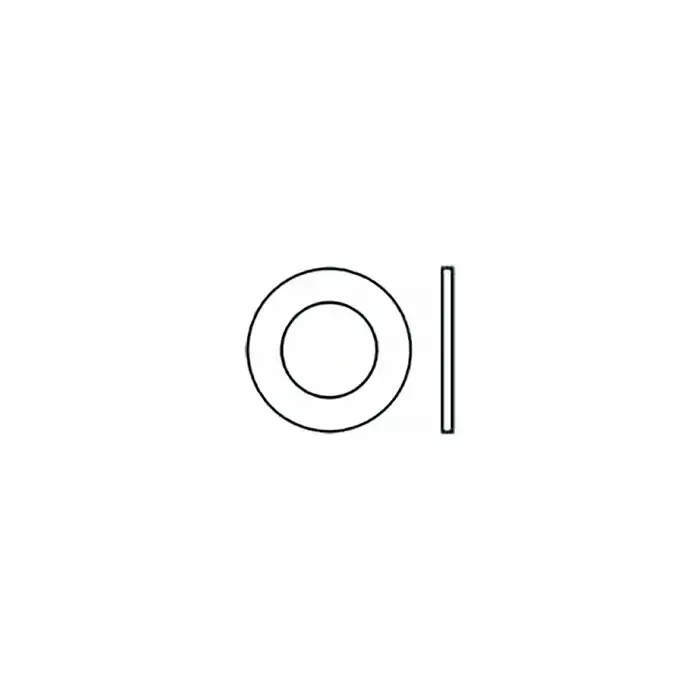 Top Rated TTC CCT12 SAE Thread Standard, 3/4" Bolt Dia., 1-1/2" O.D., Flat Washer Flat Washer