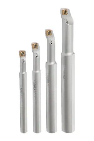TERRA CARBIDE CCMT2(1.5)_ STD NECK SET W/APC2 INS - SCLCR Multi-Holders Boring Bar Set, Right Hand New Release