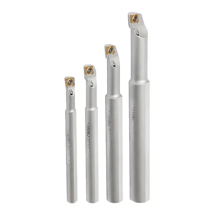 TERRA CARBIDE CCMT2(1.5)_ STD NECK SET W/APC2 INS - SCLCR Multi-Holders Boring Bar Set, Right Hand New Release