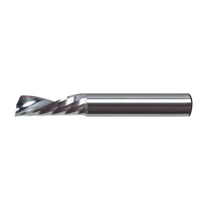 RUSHMORE USA 108469 1/8" Size, 1/2" LOC, 1 Flute, Solid Carbide Router Mill Certified