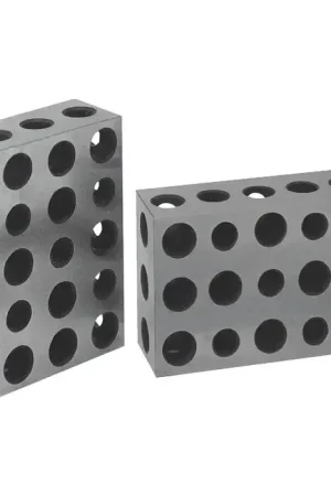 Low Price IGAGING 36-123 1-2-3 Tri-Blocks Matched Pair, 23 Hole Setup Block