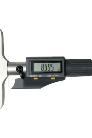 IGAGING 35-054-646 0 - 6" Range, 4" Base Length, 5 No. of Rods, IP54 Electronic Micrometer Depth Gage Type Digital Depth Gage Micrometer Fresh Stock