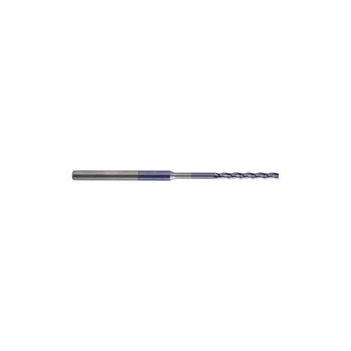 Fresh Stock KEO 930 Solid Carbide End Mill, Ø.035 x .175, .350 Reach Length, 3 Flute, 5xD Flute Length, Square, AlTiN Coated