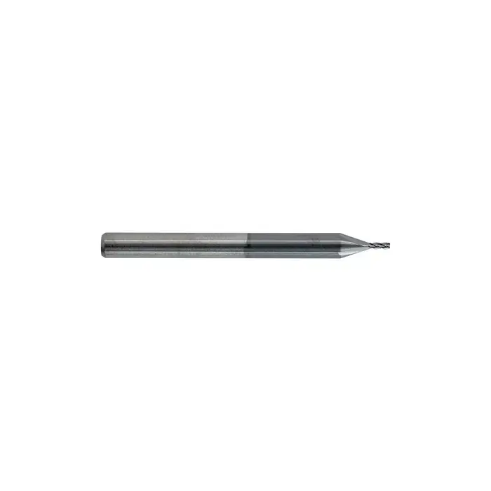 Trusted Brand KEO 930 Solid Carbide End Mill, Ø.016 x .048, 4 Flute, Standard Length, Square, AlTiN Coated