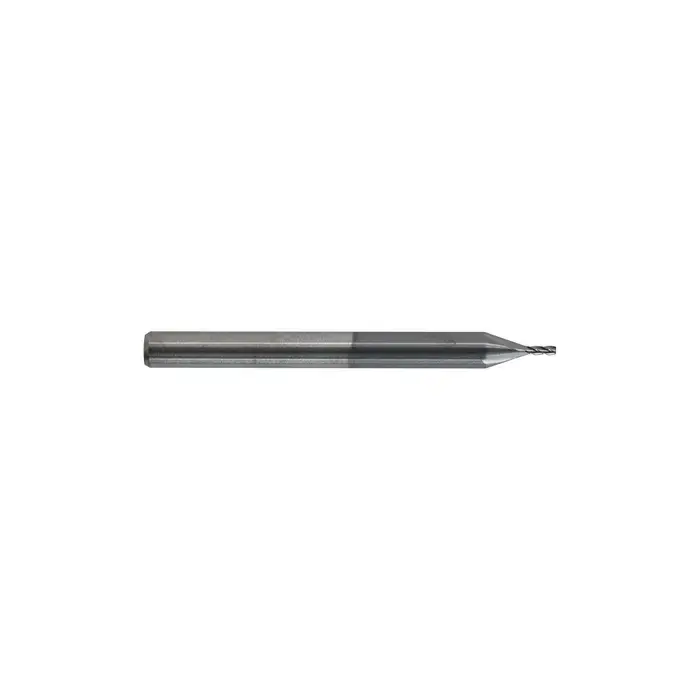 KEO 930 Solid Carbide End Mill, Ø.052 x .156, 4 Flute, Standard Length, Square, AlTiN Coated Certified