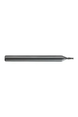 Affordable KEO 930 Solid Carbide End Mill, Ø3/32 x 9/32, 2 Flute, Standard Length, Square, AlTiN Coated