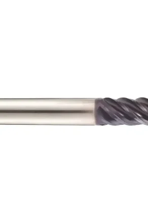 YG1 UGMG34024 3/8" Size, 1/2" LOC, .030" Radius, 5 Flute, Solid Carbide Corner Radius End Mill Professional Grade