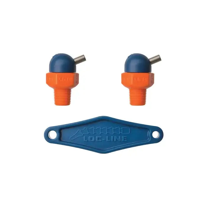 Budget LOC-LINE 72015 2 Piece Pack 0.086" Inside Diameter Hose Nozzle