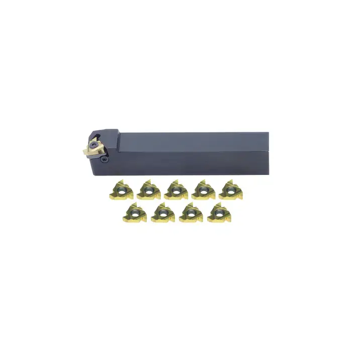 CARMEX SER-0625-H16 BMA - Multi-Piece Lay Down Threading Set with Inserts, 5/8" Shank, Right Hand Affordable