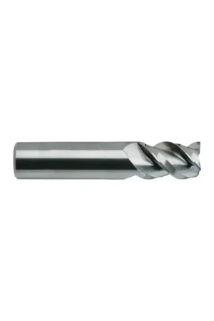 YG1 83584TE 3/8" Size, 1/2" LOC, 3 Flute, YG TiAlN Extreme Solid Carbide Finishing End Mill Certified