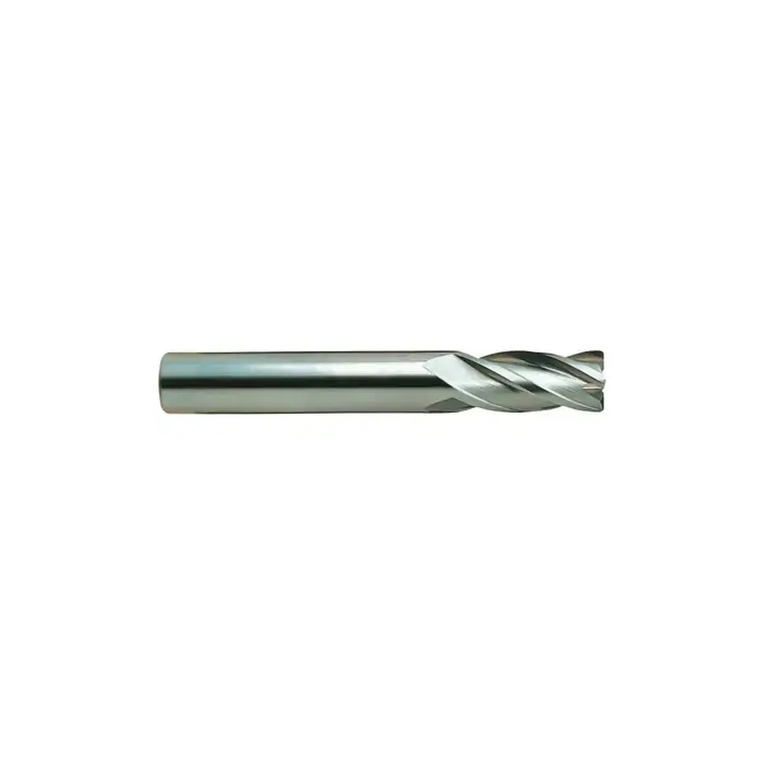 Secure Checkout YG1 07558TF 1/8" Size, 1/2" LOC, 4 Flute, YG TiAlN Futura Solid Carbide Finishing End Mill