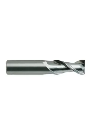 YG1 21904TE 1/2" Size, 1-1/4" LOC, 2 Flute, TiAIN Solid Carbide 2 Flute Finishing End Mill Big Sale