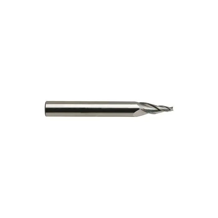 YG1 87554TE 1/8" Size, 1-1/2" LOC, 3 Flute, YG TiAlN Extreme Solid Carbide Finishing End Mill Crafted