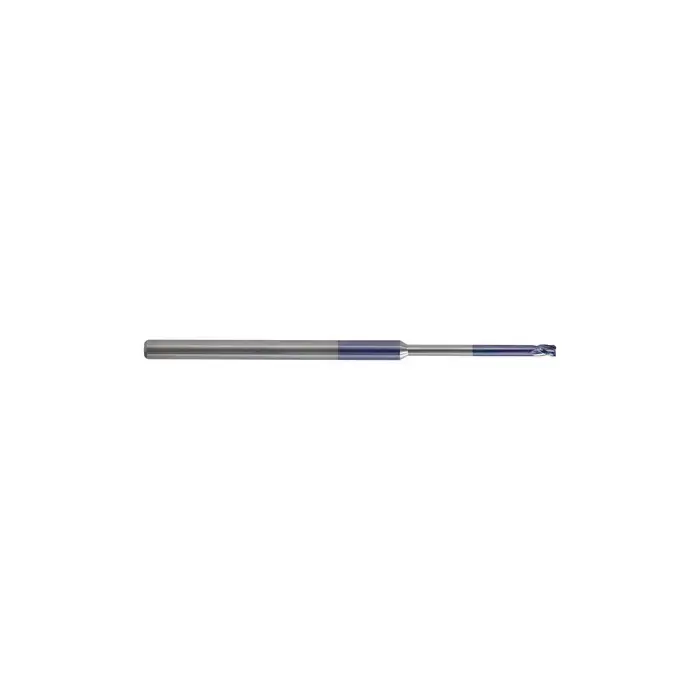 Price Drop KEO 930 Solid Carbide End Mill, Ø.078 x .117, Long Shank, 12x Reach Length, 3 Flute, Stub Length, Square, AlTiN Coated