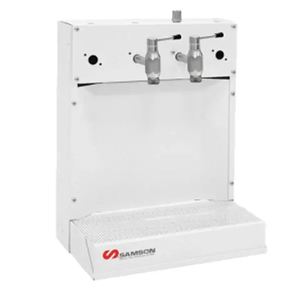 Certified Samson OB-2 - Oil Bar with Two Spigots for Fluid Dispensing
