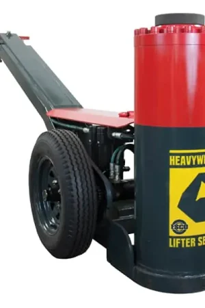 ESCO ESJ-200-27 HEAVYWEIGHT LIFTER Jack, Air/Hydraulic (200 Ton, Min Height 27") Markdown