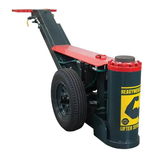 Final Sale ESCO ESJ-150-27 HEAVYWEIGHT LIFTER Jack, Air/Hydraulic (150 Ton, Min Height 27")